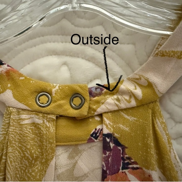 Free People Drift Away shirt dress L - Picture 6 of 6